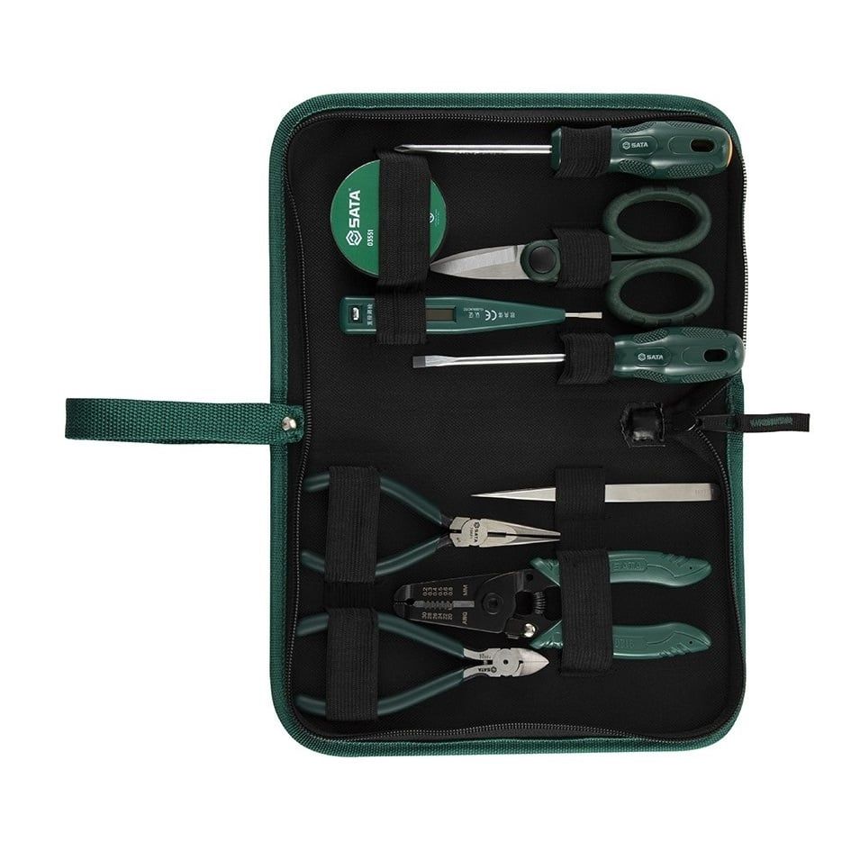 Bộ dụng cụ sửa chữa điện SATA 1 bộ 9 cái 03750