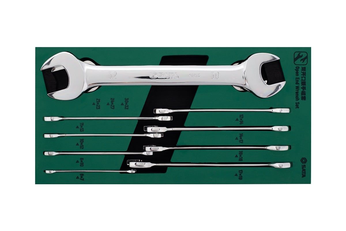 Bộ cờ lê 2 đầu SATA1 bộ 10 cái 09904