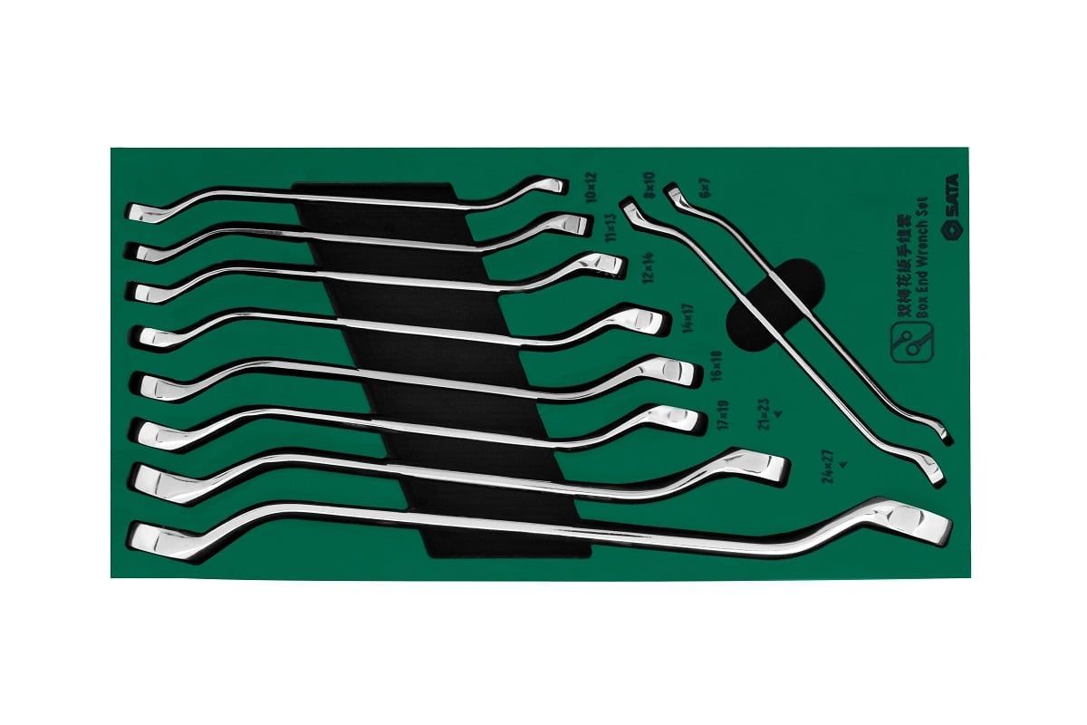 Bộ cờ lê 2 đầu SATA 1 bộ 10 cái 09905