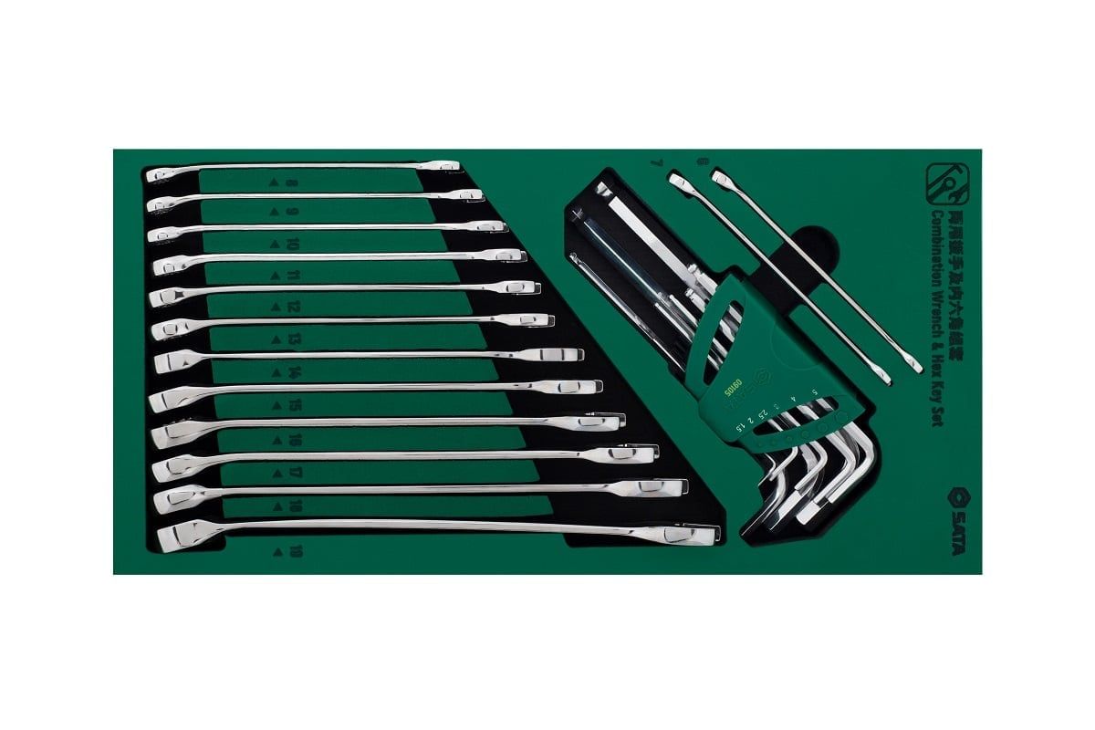 Bộ cờ lê 1 bộ 30 cái SATA 09906