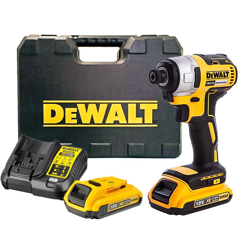  Máy vặn vít pin Dewalt 20V DCF787D2 (2 Pin 2Ah & 1 Sạc) 