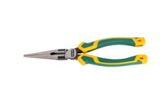 Kìm cắt dây kim loại mũi cong SATA 6 inch 70122D - HIGH LEVERAGE LONG NOSE PLIERS 8"
