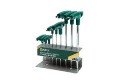 Bộ cờ lê tay cầm chữ T 1bộ 9 cái SATA 09118 - 9PC. T-HANDLE HEX KEY SET