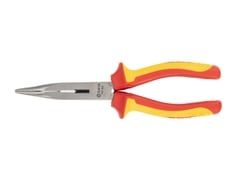 Kìm cắt mũi dài cong cách điện từ 6 inch SATA 70181 - INSULATED BENT LONG NOSE PLIER 6"