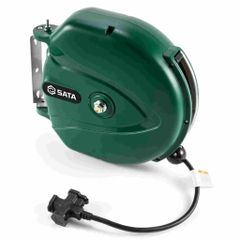 Dây dẫn điện dạng cuộn tự rút 15m SATA 98026 - 3-CORE CABLE REEL 3×1.5MM^2×15M