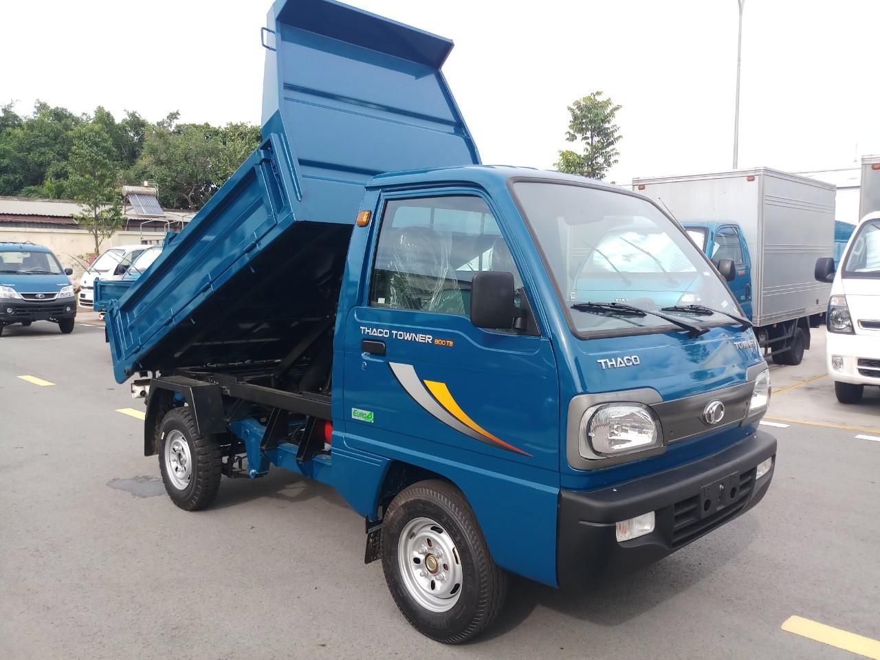 Thaco Towner 800TB - Thùng Ben 750kg (0.89 Khối)