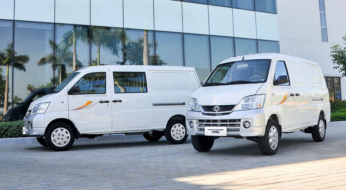 XE TẢI VAN THACO TOWNER VAN 2S - 2 CHỖ NGỒI - 945 KG/ 490 KG