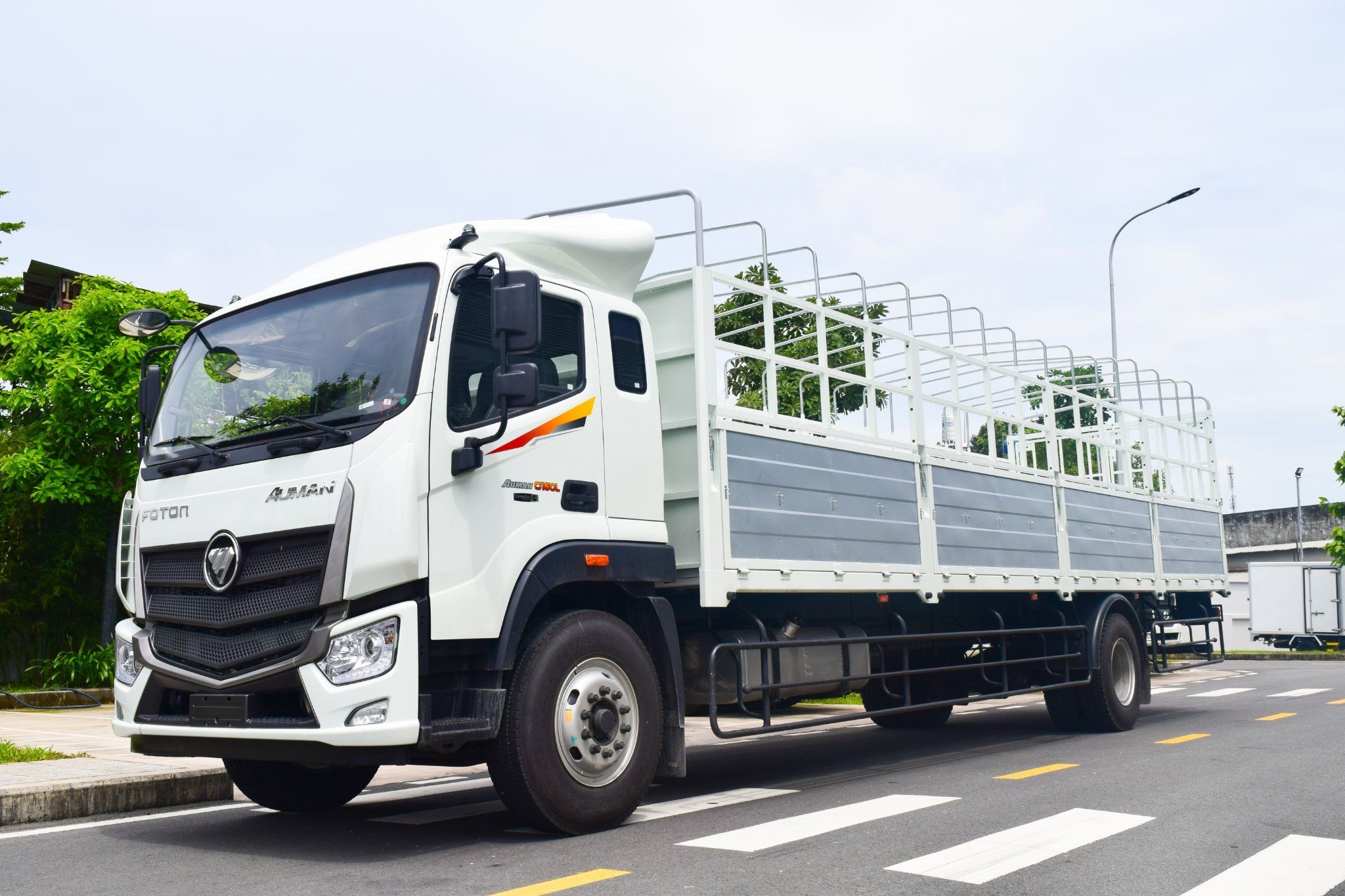 XE TẢI 8 TẤN THACO FOTON AUMAN C160L - THÙNG MUI BẠT 9,8M