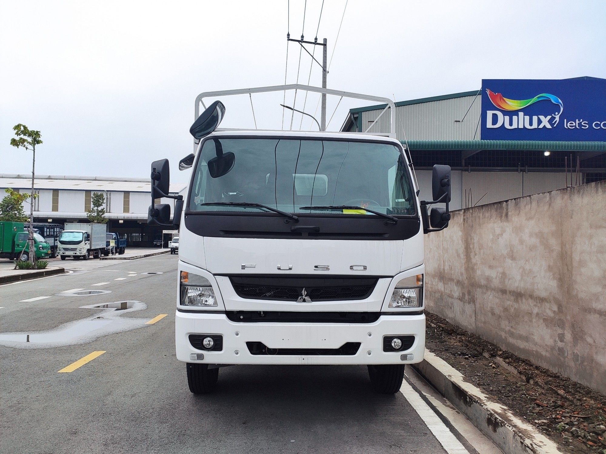 XE TẢI 7 TẤN MITSUBISHI FUSO CANTER 12.8 RL - FUSO FI 2019 - MUI BẠT - 7.3 TẤN