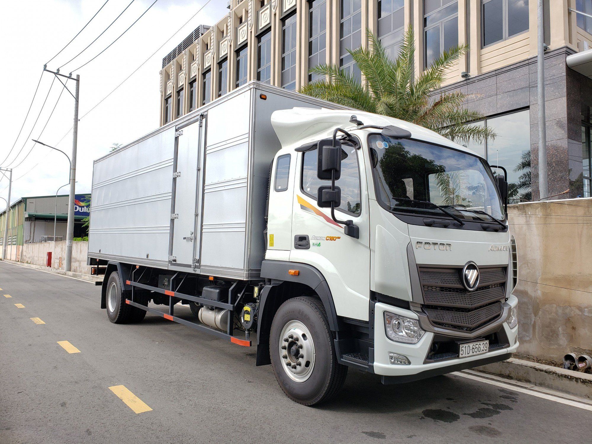 Thaco Auman C160.E4 - Thùng Kín 7m4 - 9.1 Tấn