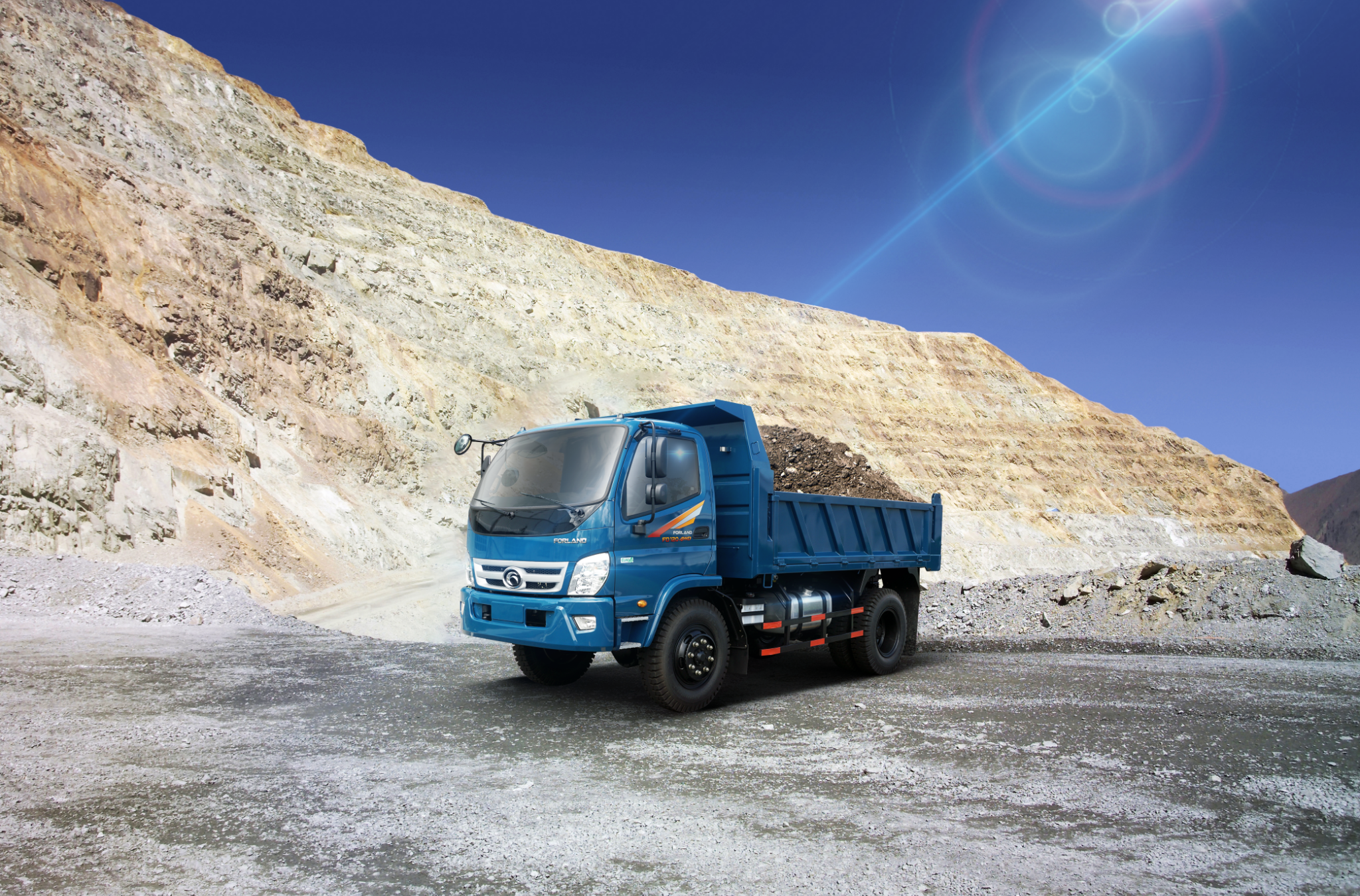 XE BEN THACO FORLAND FD120 - 6.5 TẤN