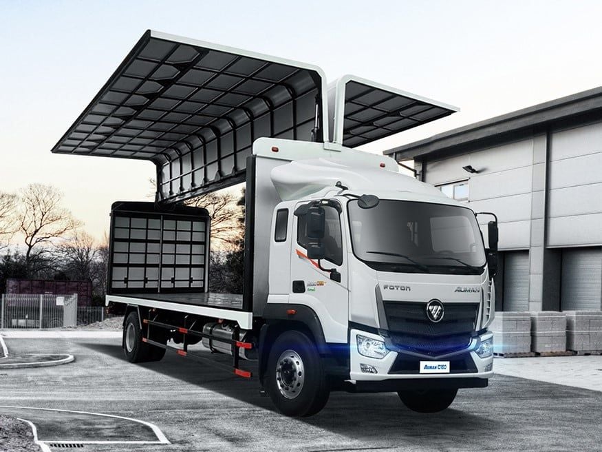 Thaco Auman C160.E4 - Thùng Cánh Dơi - 9.1 Tấn