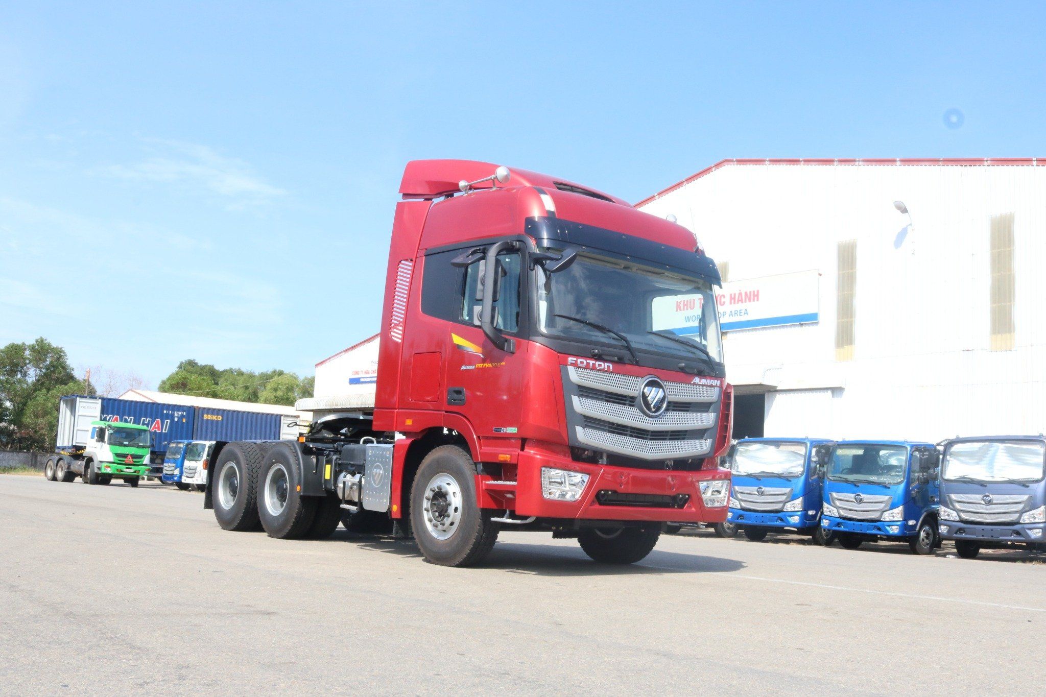 XE ĐẦU KÉO THACO FOTON AUMAN FV400 ĐỘNG CƠ CUMMINS 400PS