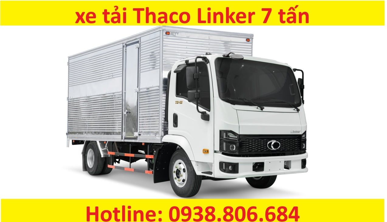 XE TẢI 7 TẤN THACO LINKER T2-12-THÙNG KÍN 6,3M