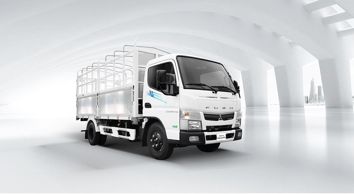 XE TẢI MITSUBISHI 1.9 TẤN FUSO CANTER TF4.9 2022 - MUI BẠT