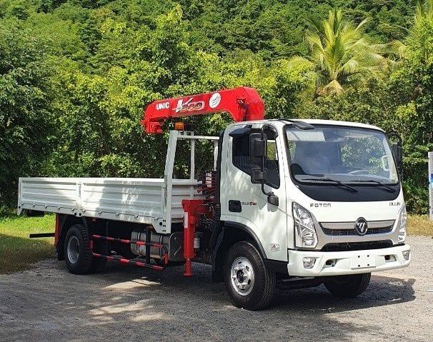 Xe tải cẩu Ollin S720 7 tấn gắn cẩu Unic V343K