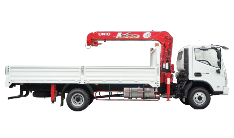 Xe tải cẩu Ollin S720 7 tấn gắn cẩu Unic V343K