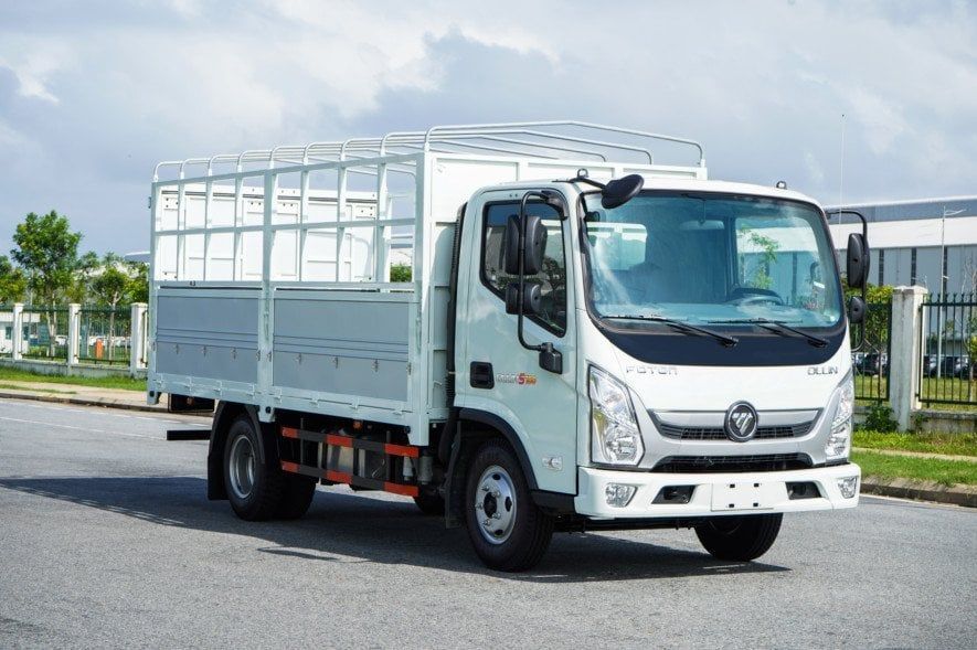 Xe tải 3t5 Thaco 3.5 tấn Foton Ollin S700 thùng mui bạt gắn bửng nâng
