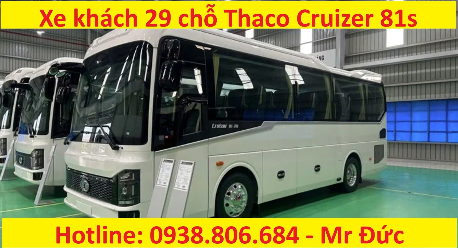 Xe khách 29 chỗ Thaco Cruizer 81S