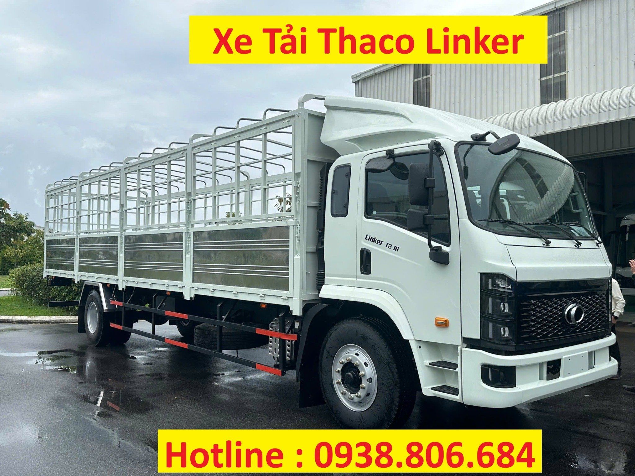 XE TẢI 9 TẤN THACO LINKER T2-16-THÙNG MUI BẠT 8M8