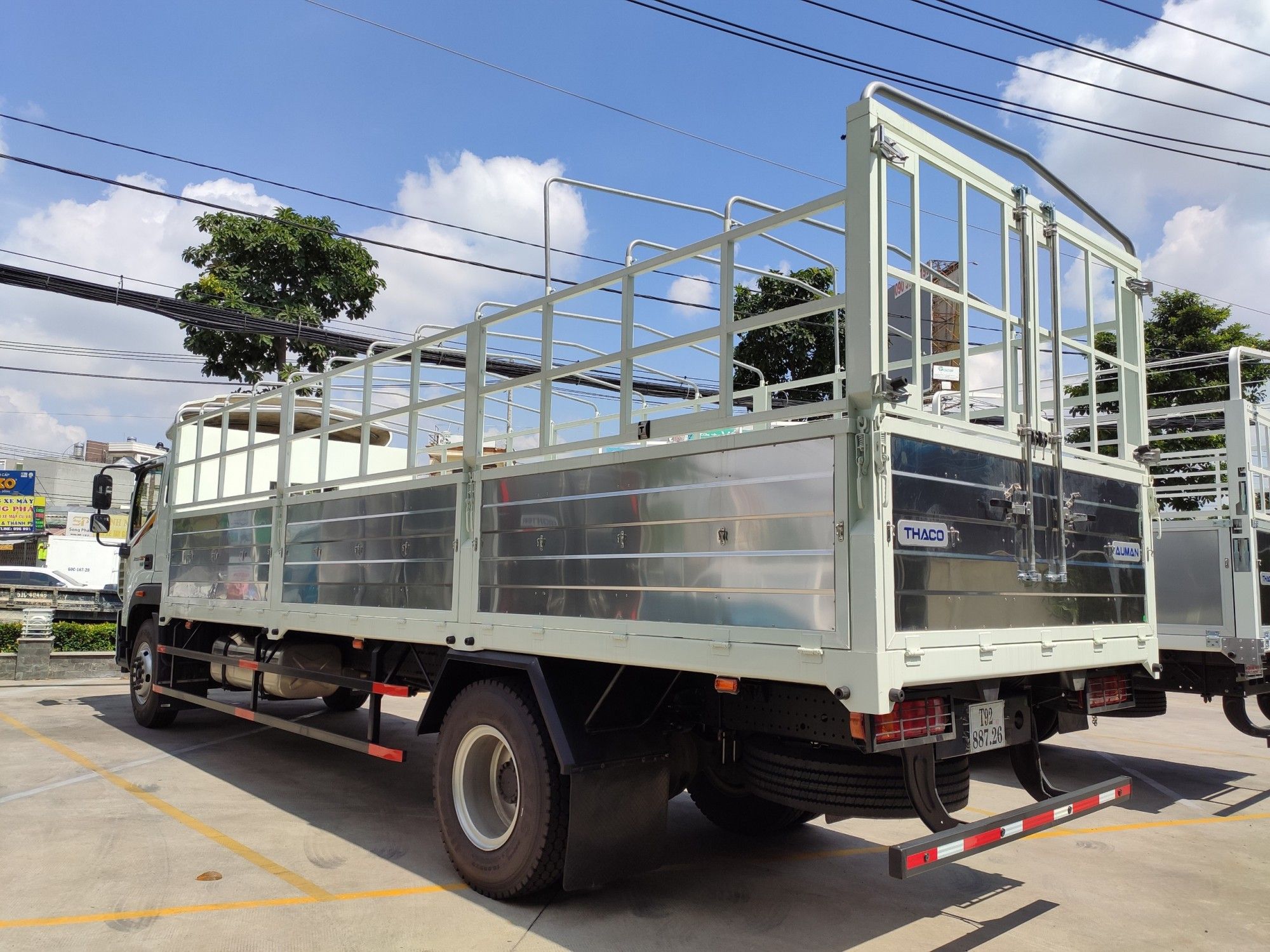 Thaco Auman C160.E4 - Thùng Bạt 7m4 - 9.1 Tấn