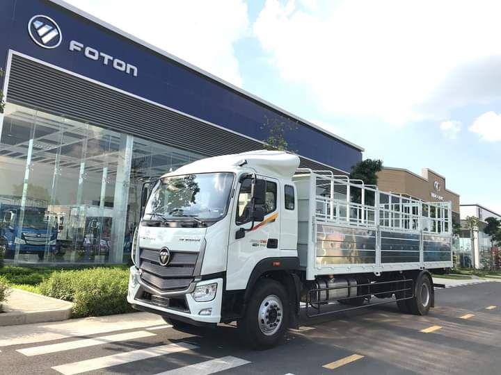 GIÁ XE TẢI FOTON AUMAN C160 THÙNG MUI BẠT TẢI 9,1 TẤN