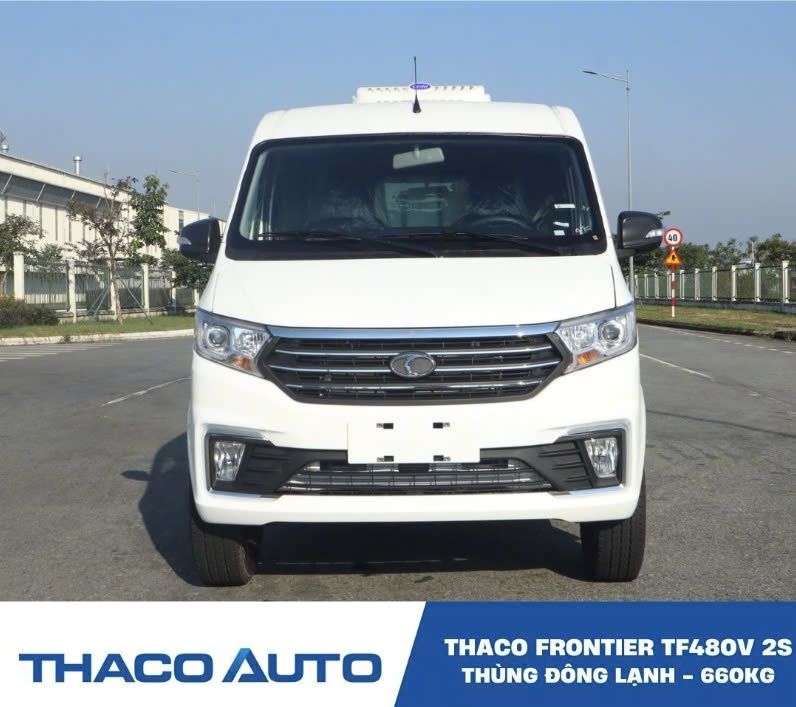 XE TẢI VAN ĐÔNG LẠNH THACO TF480V 2 CHỖ MỚI NHẤT