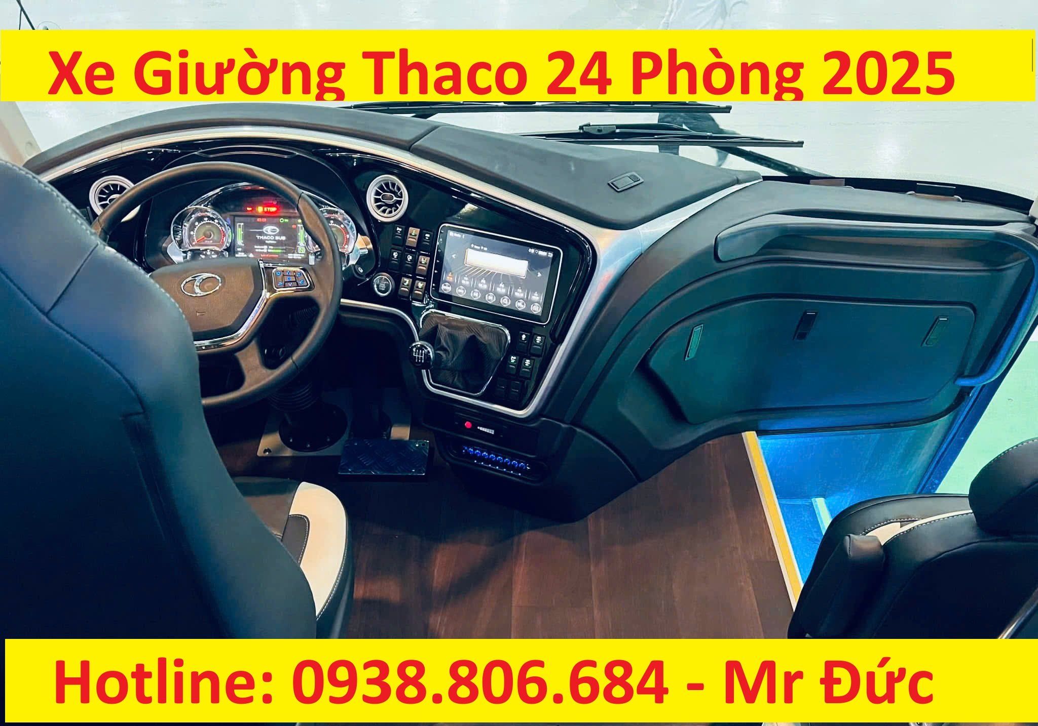 XE GIƯỜNG NẰM THACO 24 PHÒNG 2025