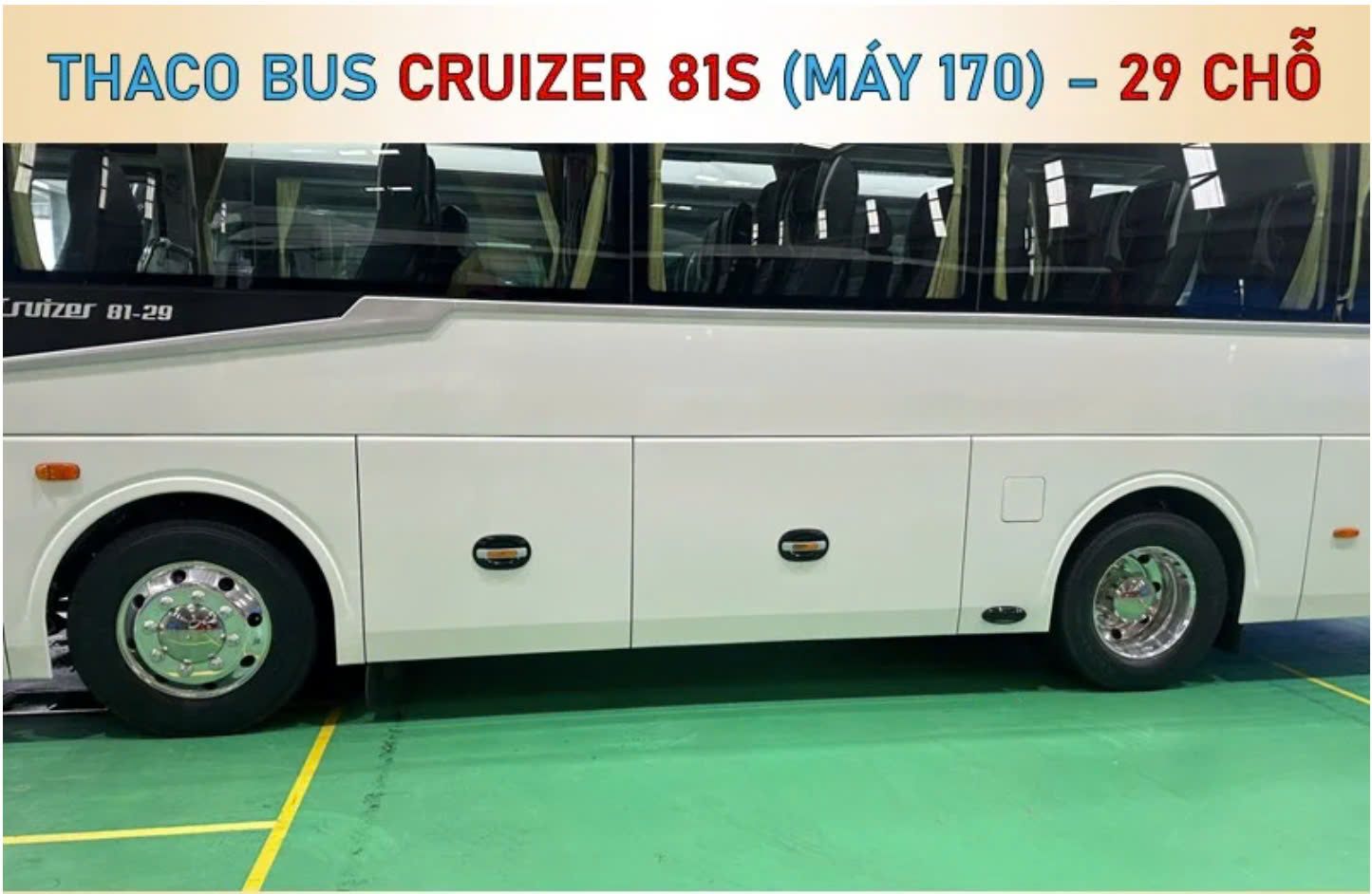 Xe khách 29 chỗ Thaco Cruizer 81S
