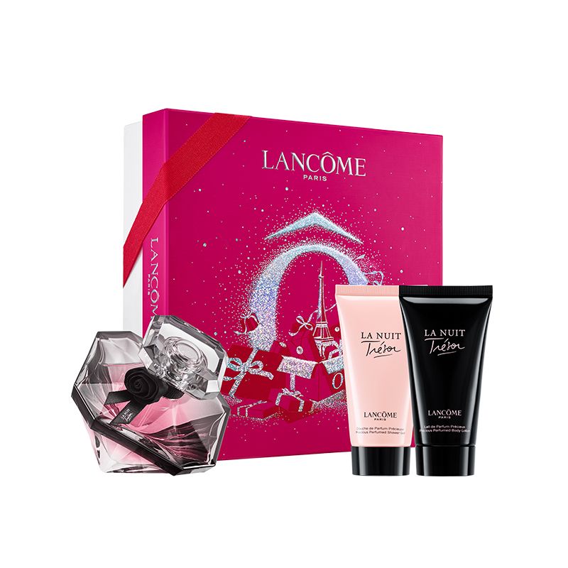 Set Nước Hoa & Dưỡng Da Tresor La Nuit 50ml Xmas 2020
