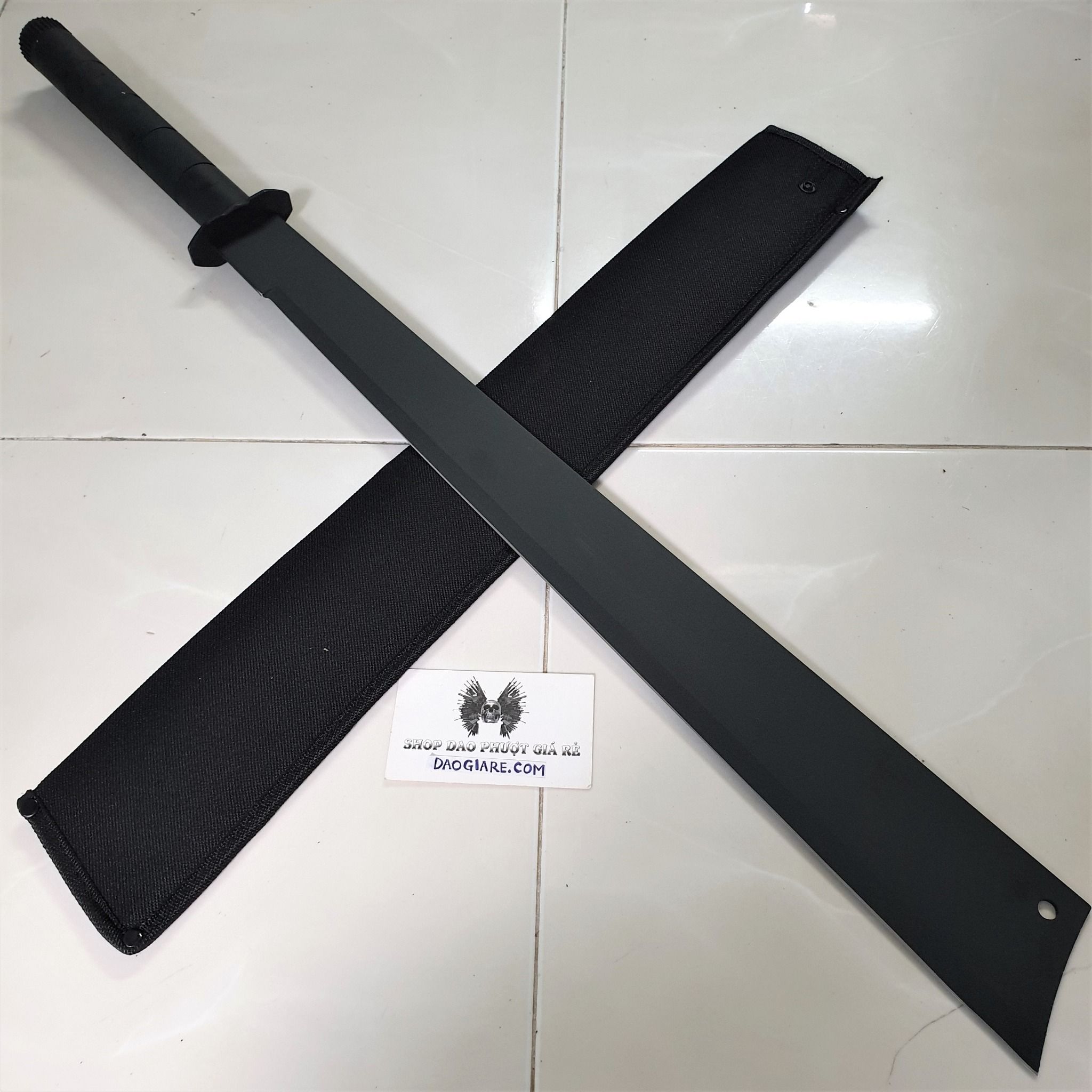 Đao Cá Mập Đen Đầu Bằng