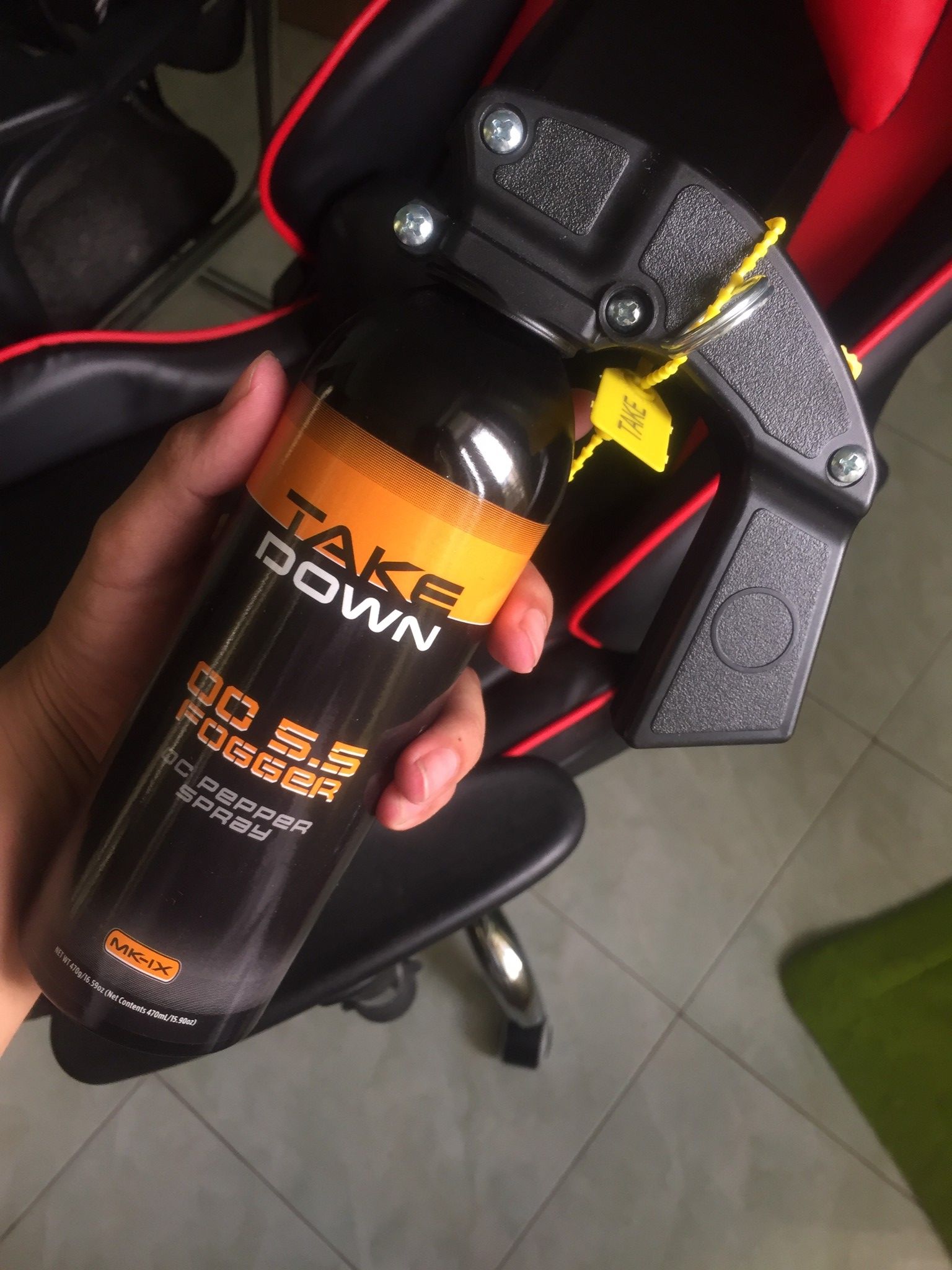 BÌNH XỊT HƠI CAY TAKE DOWN CAO CẤP 500ml