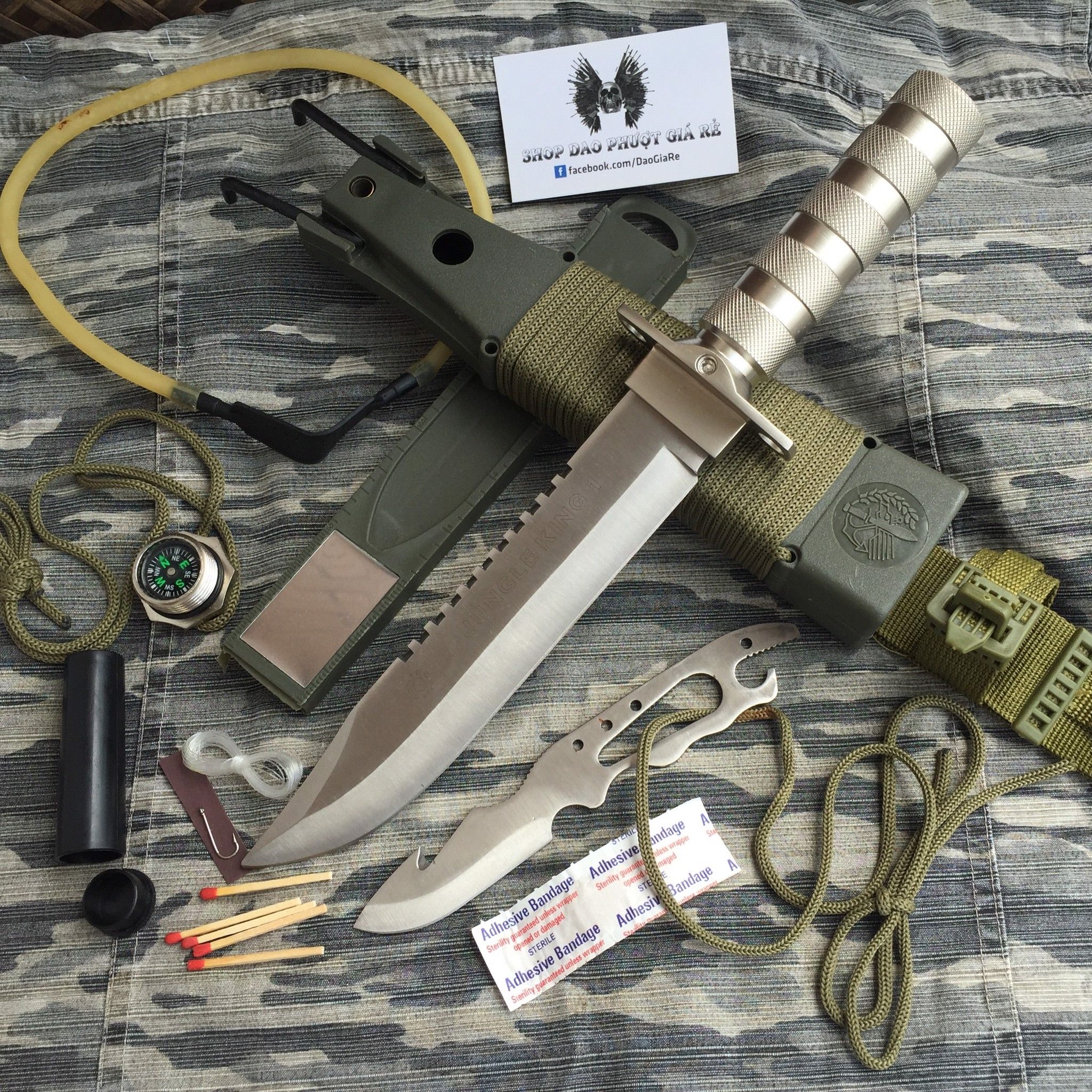 Dao găm sinh tồn Jungle King 1