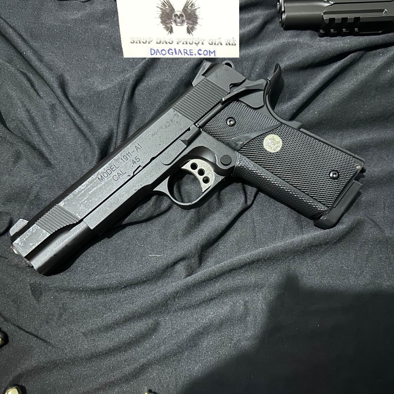 Súng M1911 Airsoft bắn bi sắt