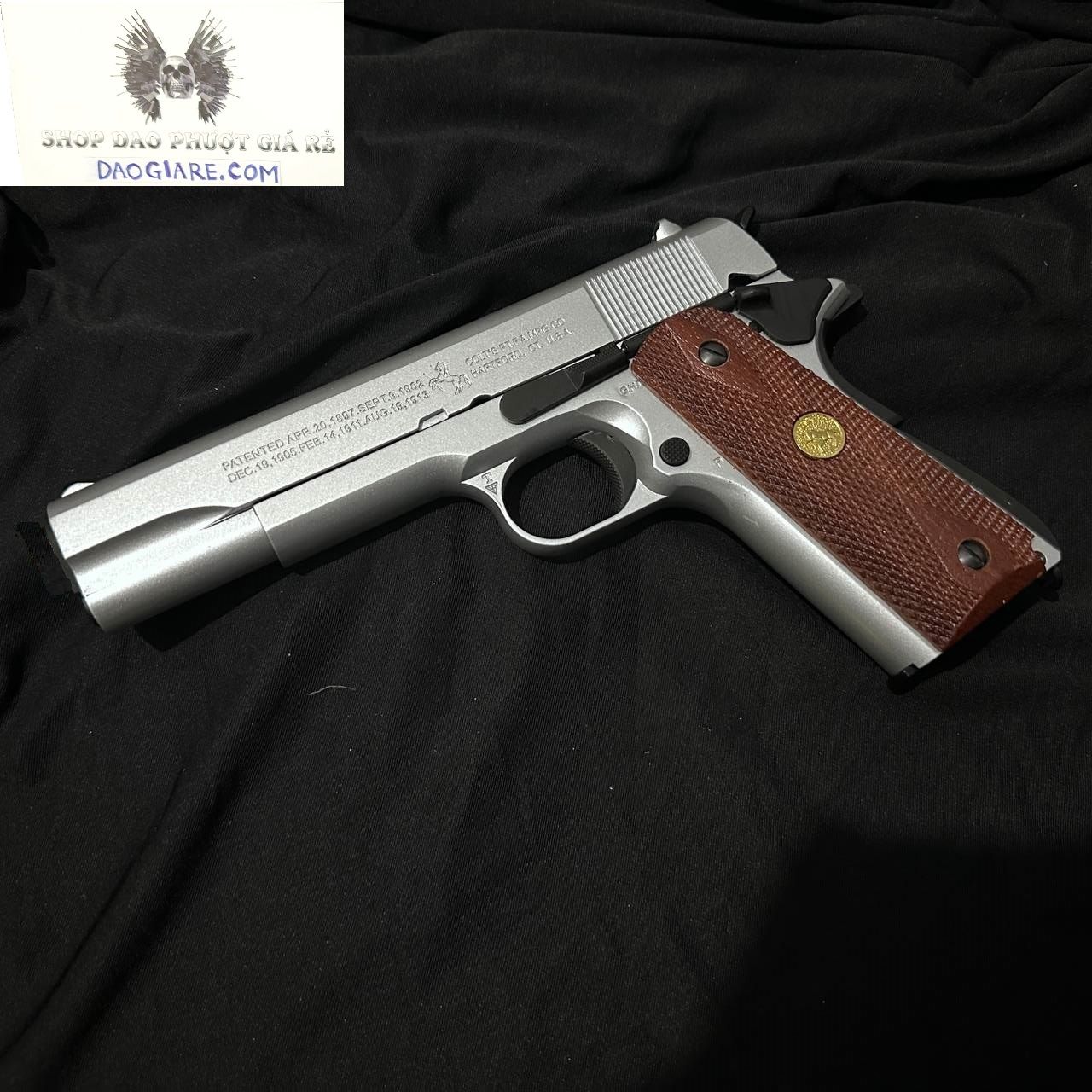 Súng M1911 Airsoft bắn bi sắt