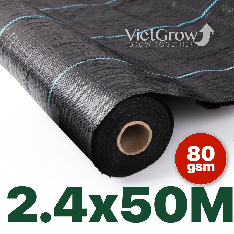 Lưới chống cỏ CROCO kích thước 2.4x50m