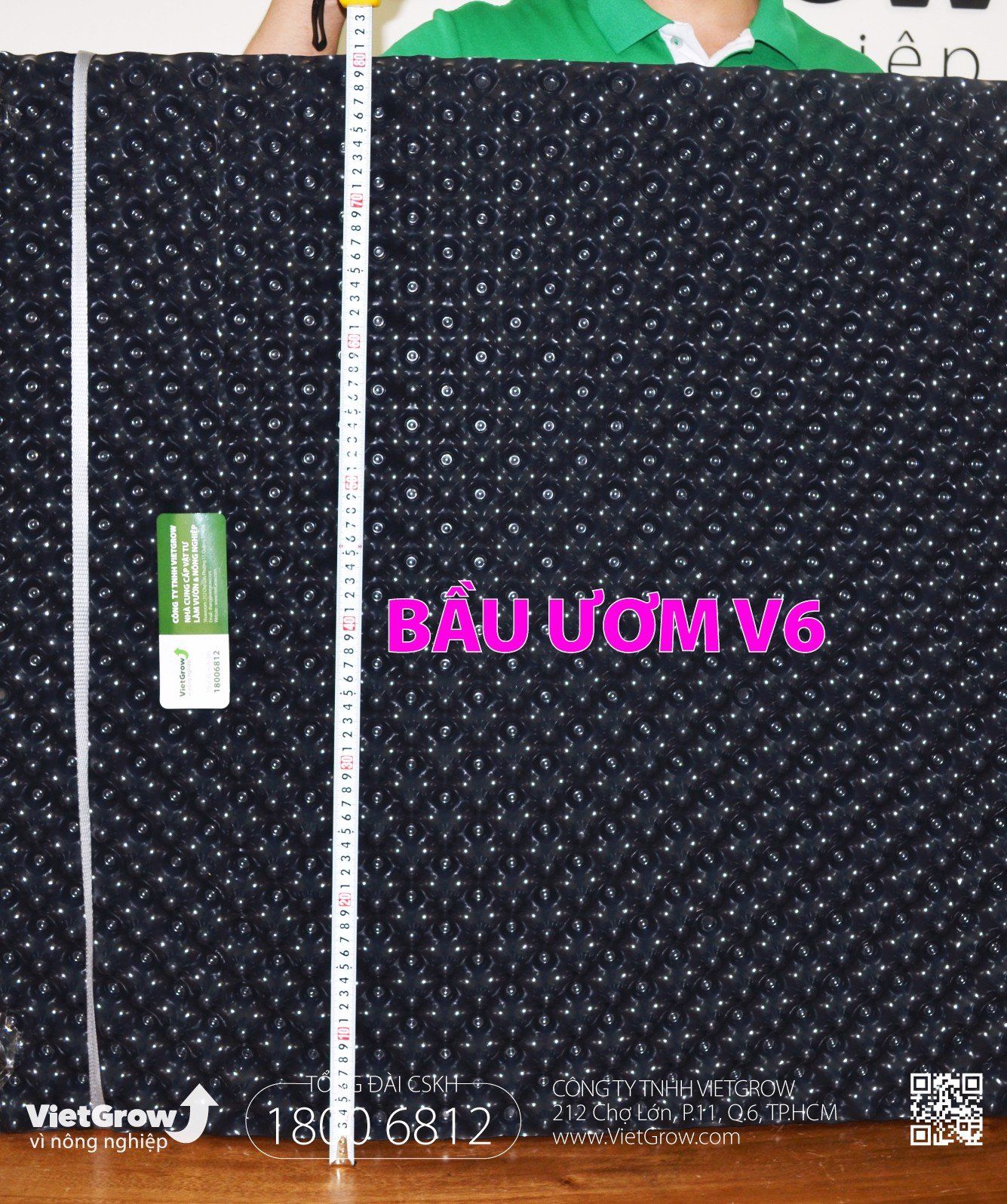 Độ dầy 0.7 - cao 80cm dài 50m | Bầu ươm V6