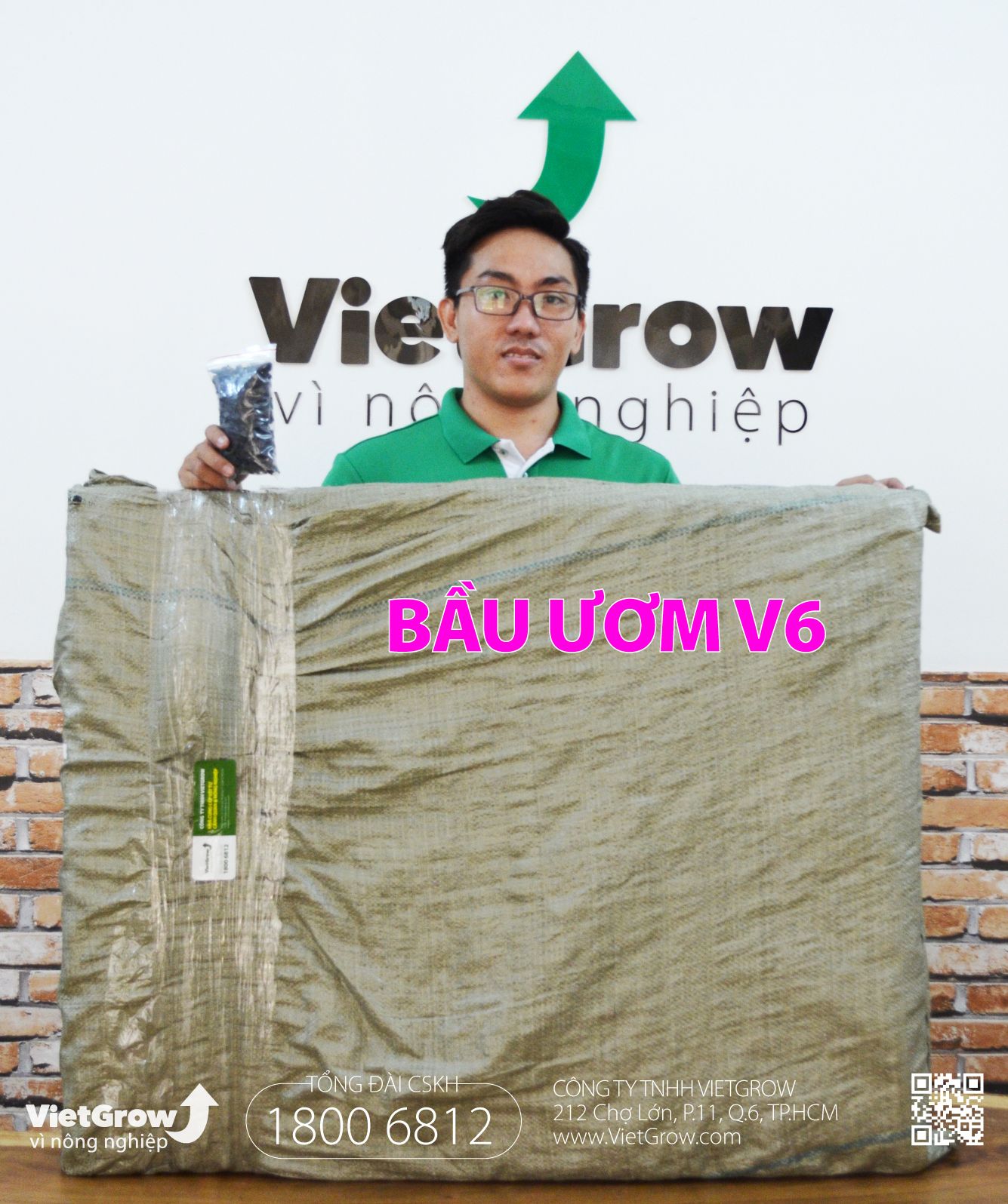 Độ dầy 0.6 - cao 80cm dài 50m | Bầu ươm V6