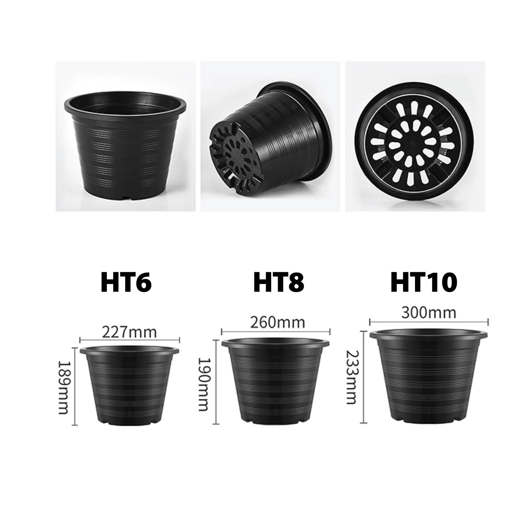 Chậu nhựa HT