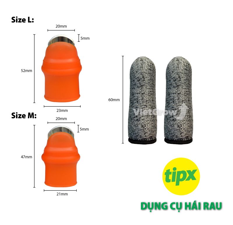  Dụng cụ hái rau, quả 