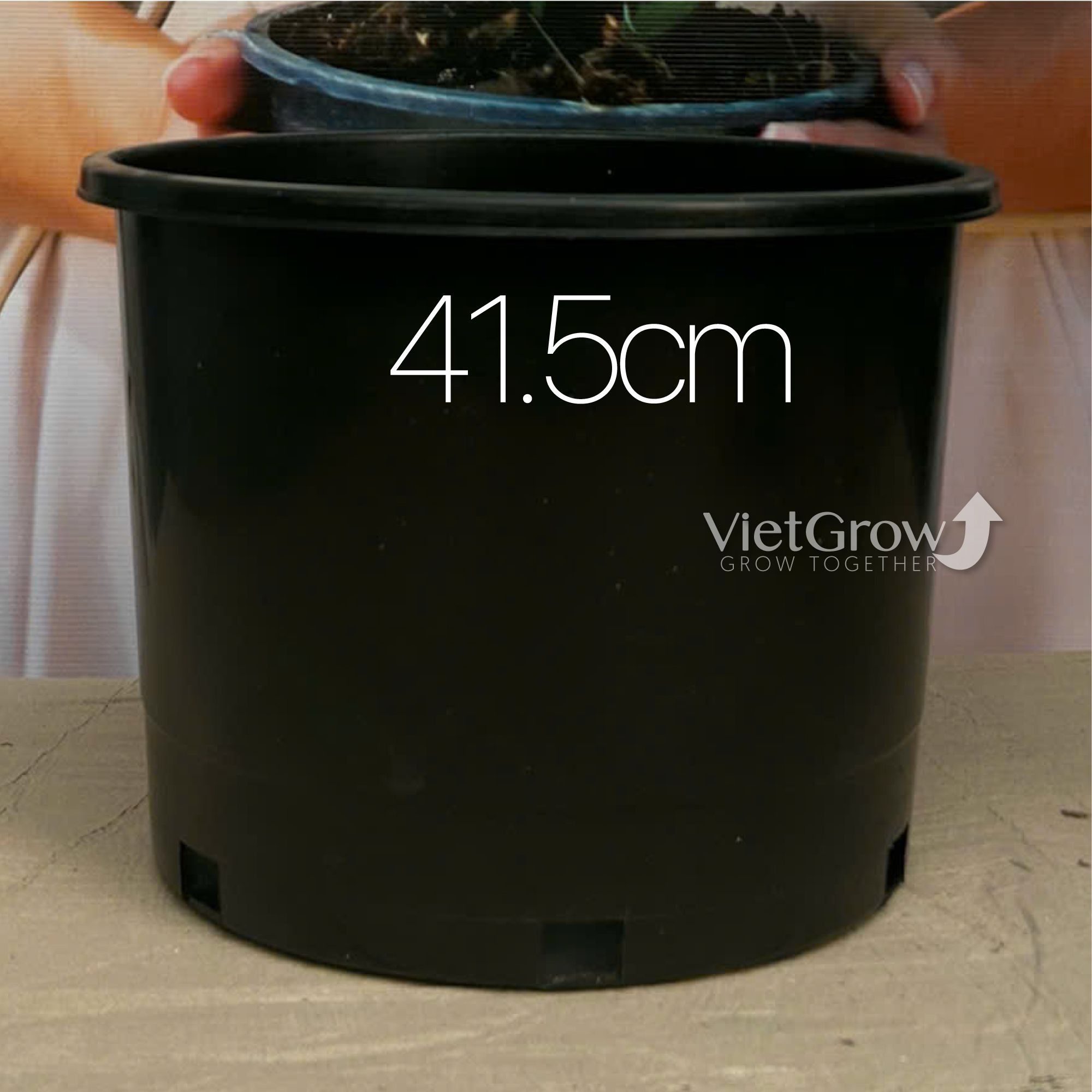 Chậu nhựa HELLO đường kính 41.5cm (H5)