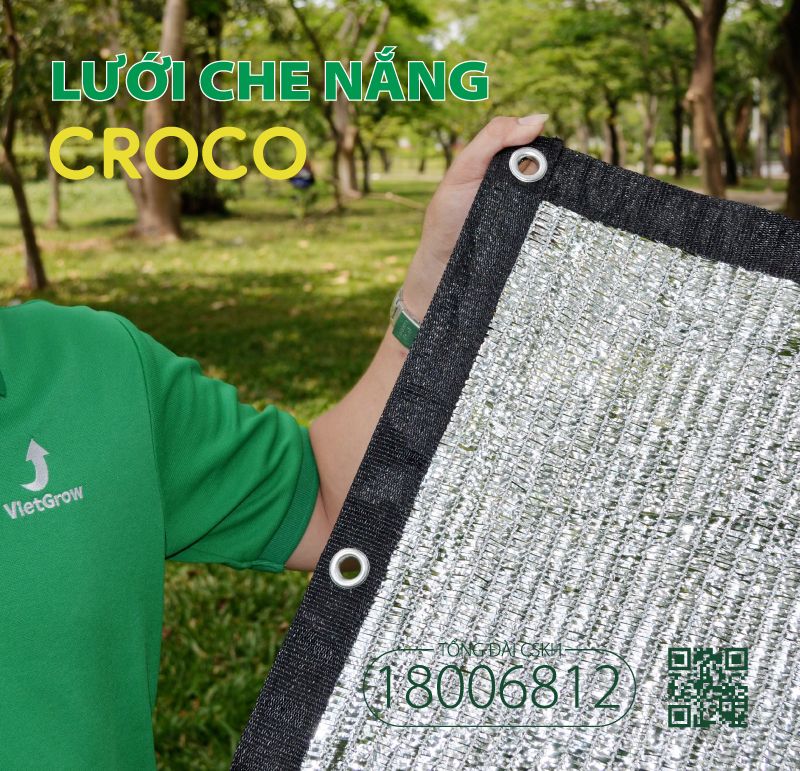  Lưới Che nắng cao cấp CROCO - Alu 