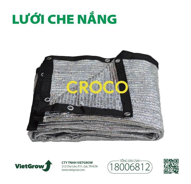  Lưới Che nắng cao cấp CROCO - Alu 