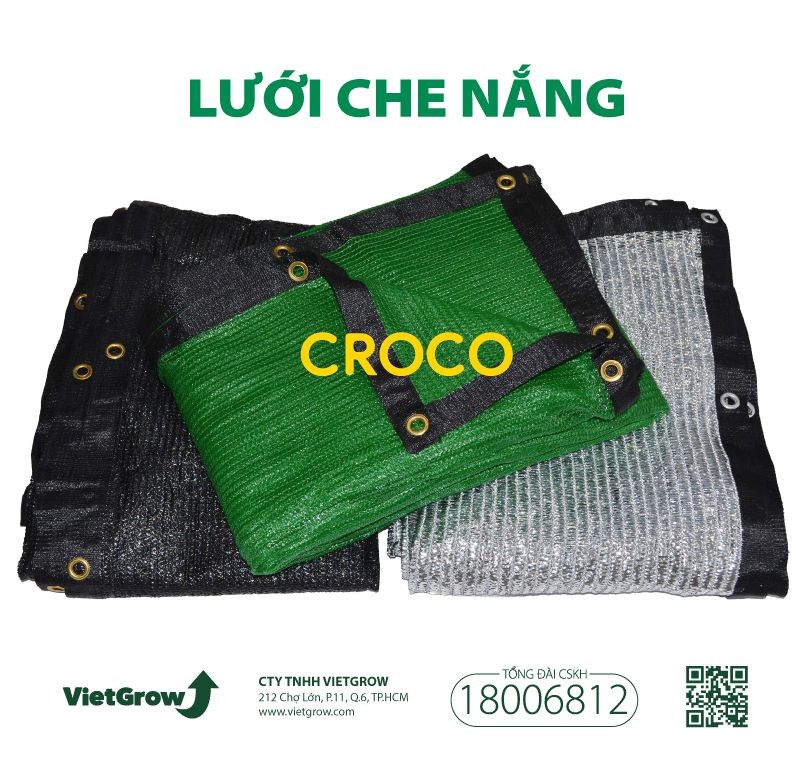  Lưới Che nắng cao cấp CROCO 