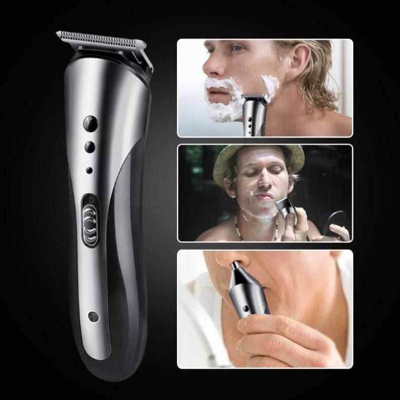 Tông Đơ Cắt Tóc Kemei Km-1407 Sạc Điện Sử Dụng Chuyên Nghiệp Đa Năng Cho Nam