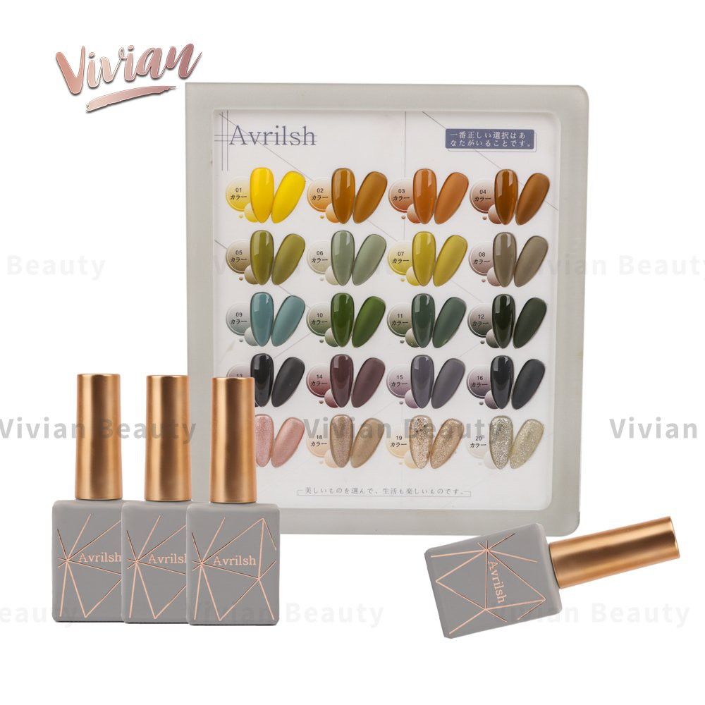 Gel màu Avrilsh (Màu 01-20)