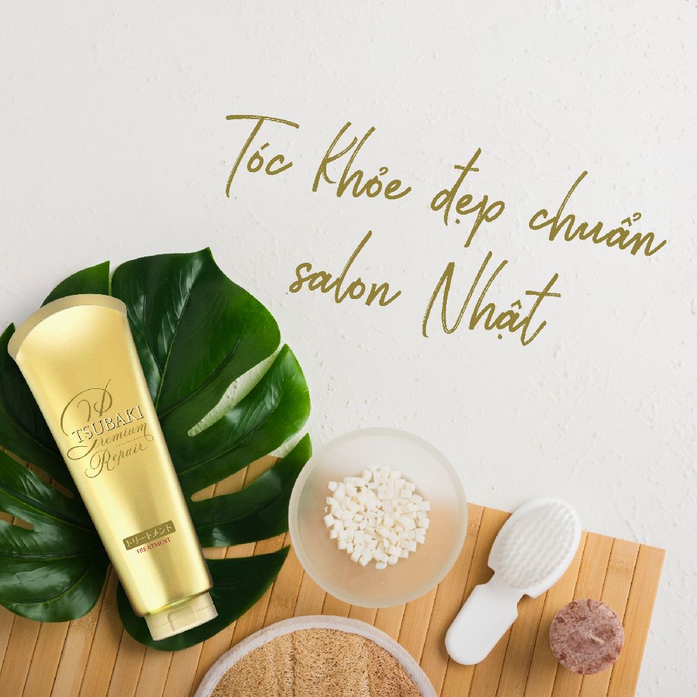 Kem xả phục hồi hư tổn Tsubaki 180g ( 16842 )