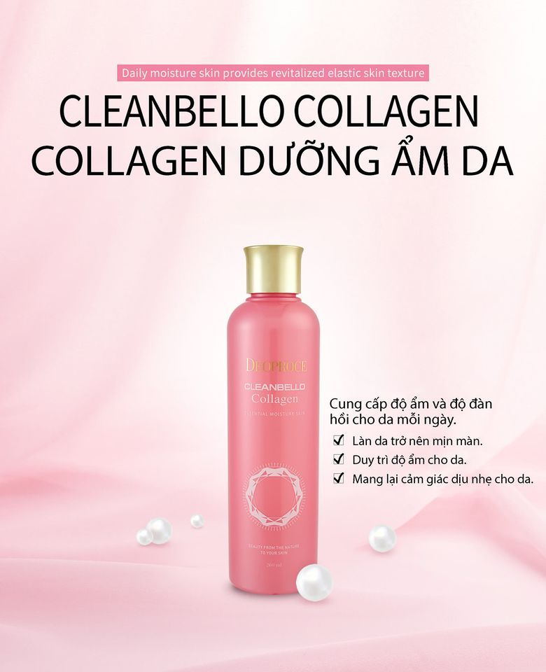 Tinh chất Collagen dưỡng ẩm da Deoproce 260ml