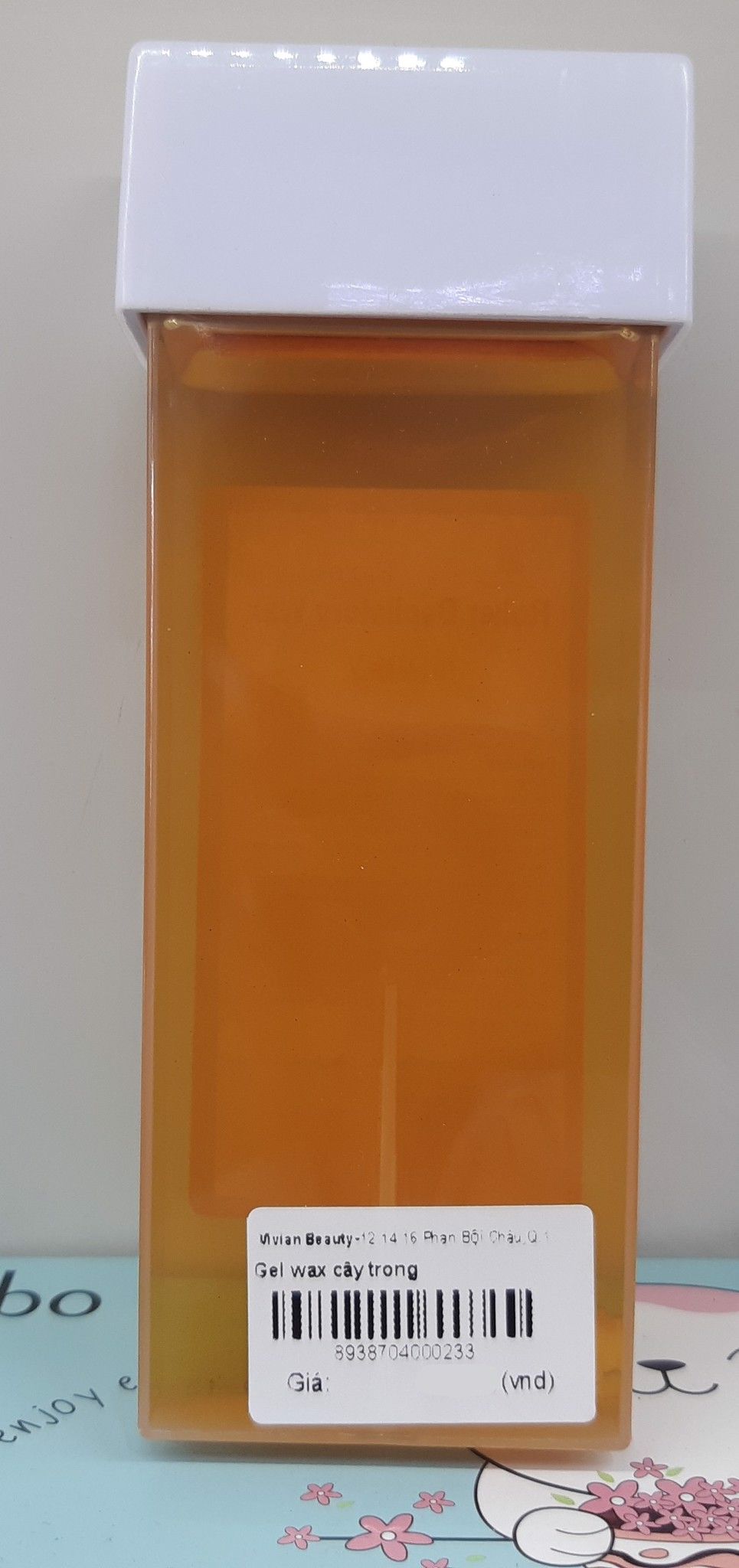 Cây gel wax trong - Sáp wax lông dạng con lăn Royal Jade
