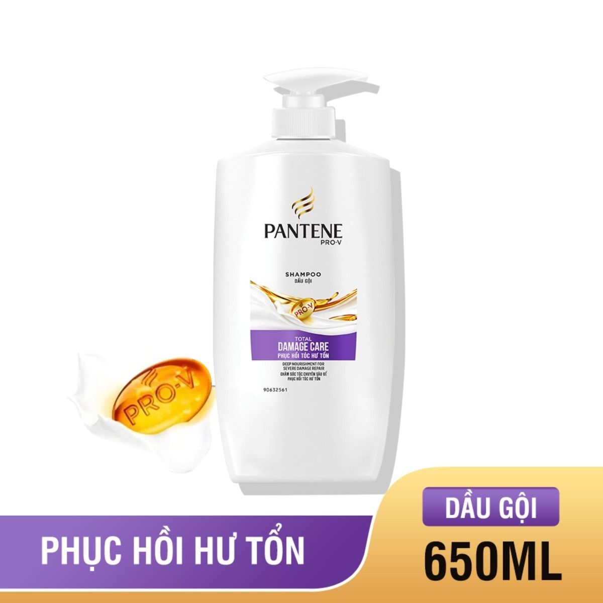 Dầu gội Pantene 650ml (MP0438)